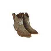 BOTTINES CAMEL ORO