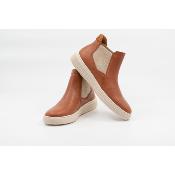 TENNISBOOTS CAMEL LEATHER