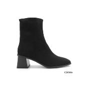 Bottines noir en daim